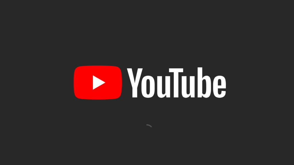 Màn hình khởi động Youtube trên Smart TV