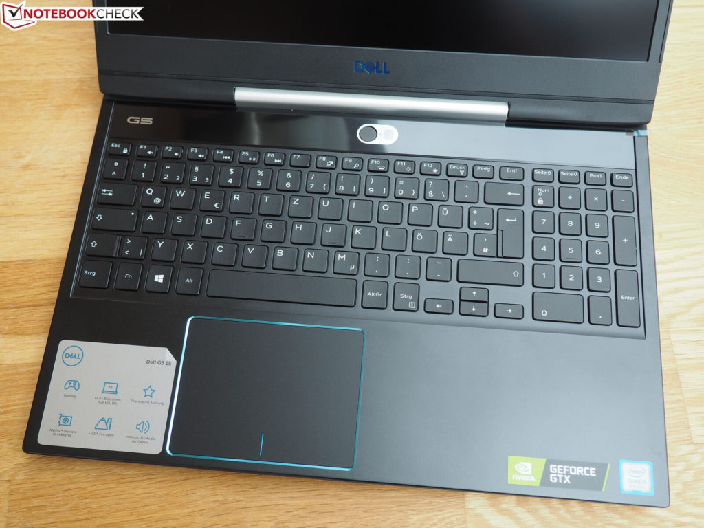 Bàn phím Chiclet Dell G5 15 5590 – Laptop Gaming tầm trung