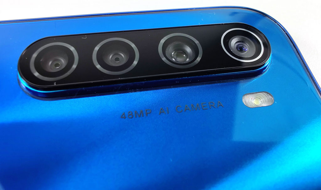 Cụm camera chính trên Redmi Note 8