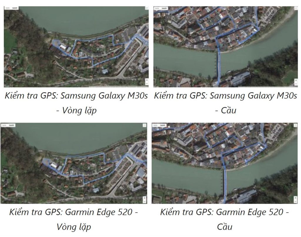 Thử nghiệm GPS Samsung Galaxy M30s