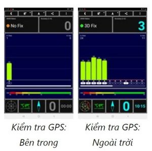 Kết quả thử nghiệm GPS Samsung Galaxy Tab A8.0 (2019)