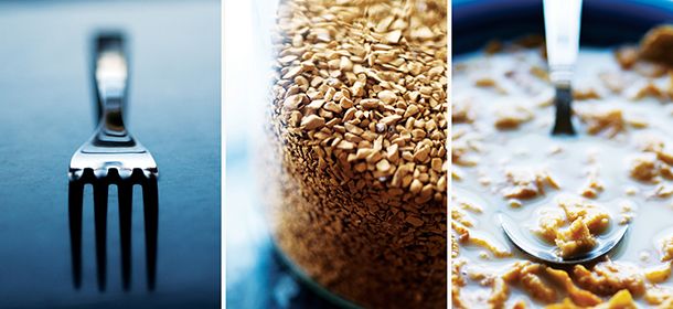 ảnh ý tưởng cận cảnh góc bếp (macro)