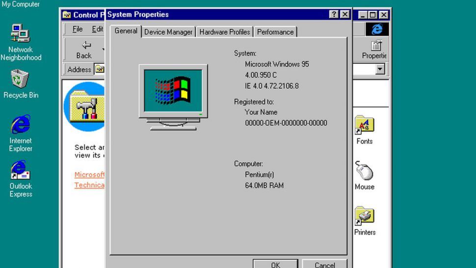 Windows 95 Phát hành