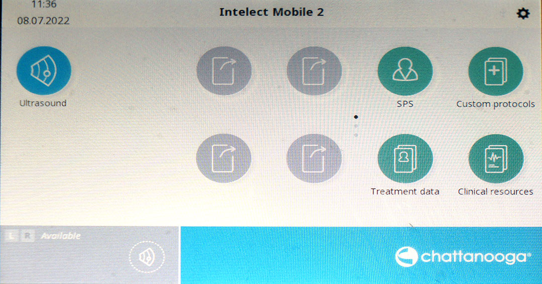 Giao diện cảm ứng của Intelect Mobile 2